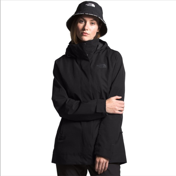 The North Face Jackets & Blazers - The North Face women’s Laney black trench raincoat sz S EUC